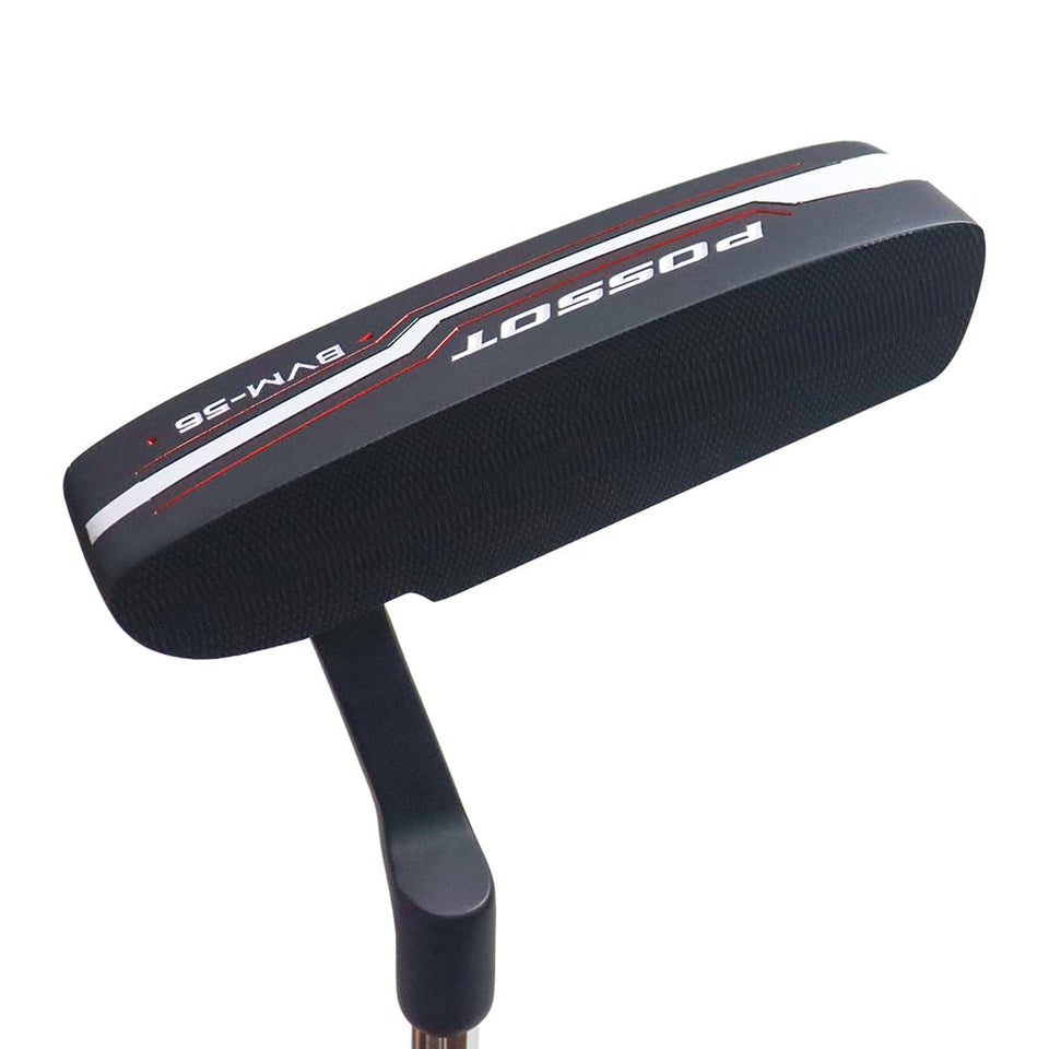 POSSOT golf putter easy alignment helps beginners line up straight putts with confidence.