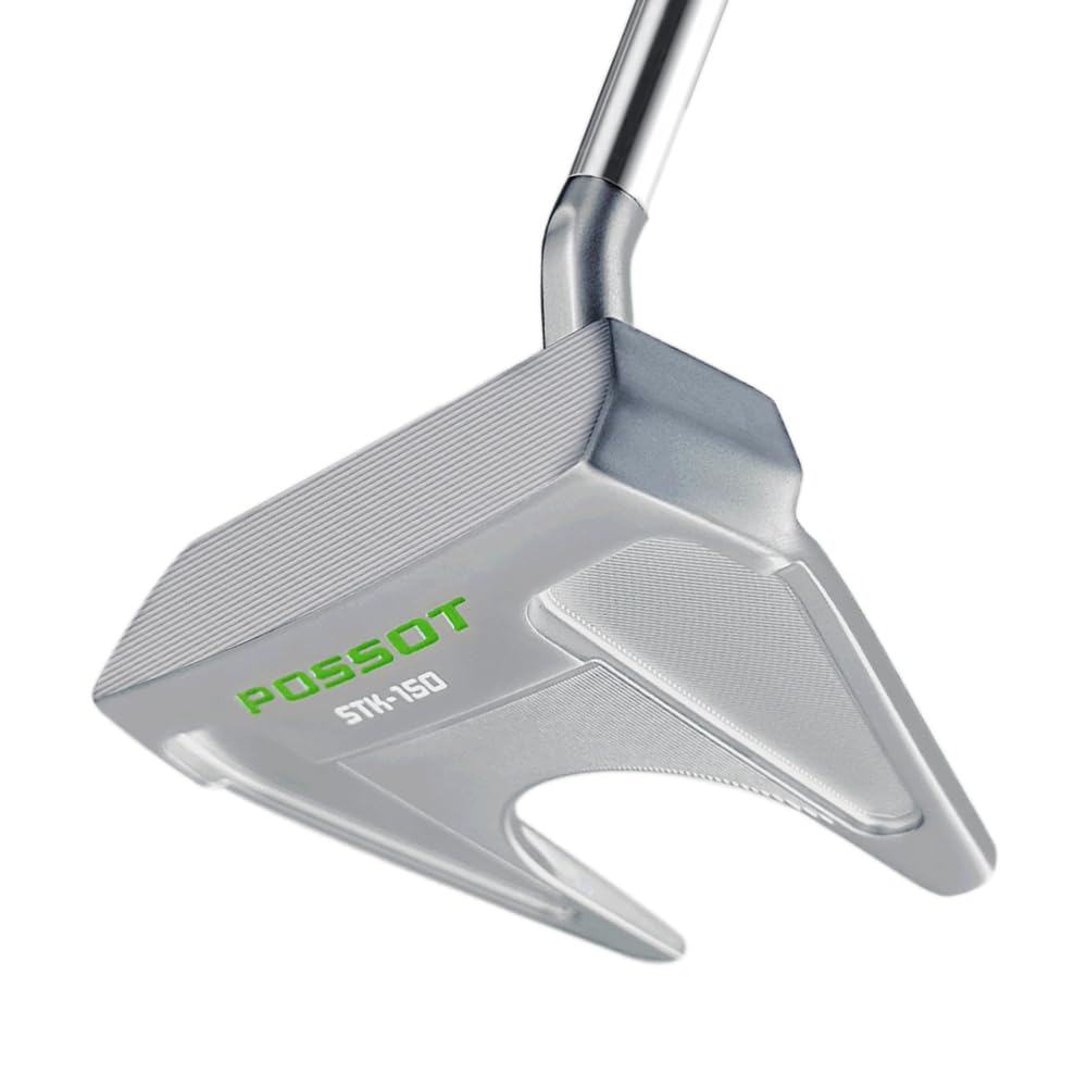 POSSOT golf putter mallet head offers precise alignment for greens