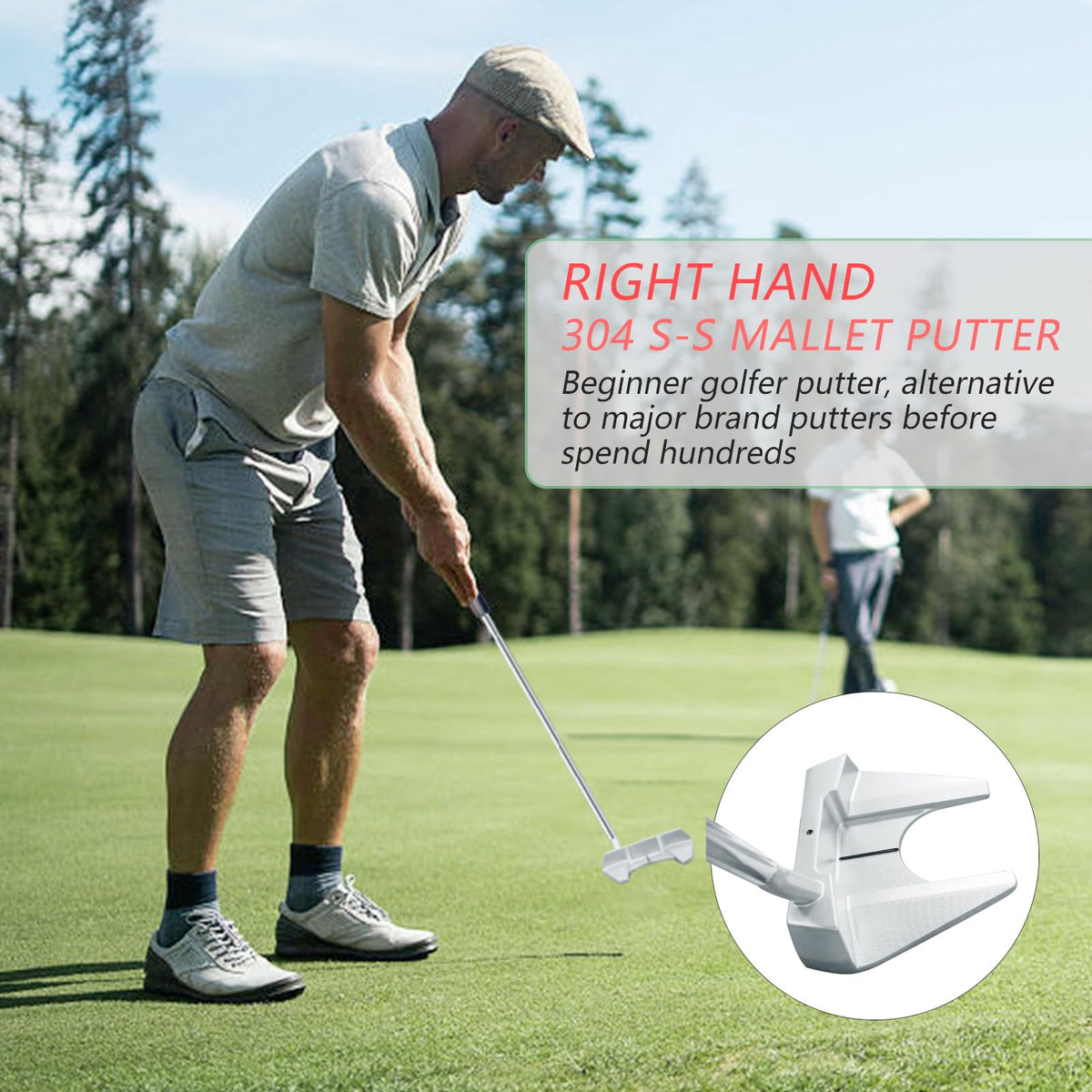 POSSOT PU embroidered grip provides comfortable, vibration-damped hold