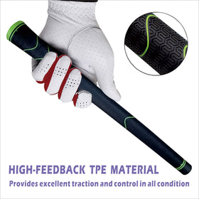 POSSOT 56-black-finish offers a sleek, understated look on the greens.