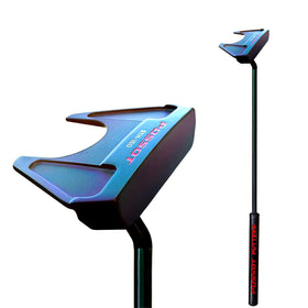 POSSOT 34-inch putter with black colorful finish on display