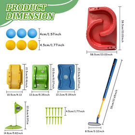 POWCAVA telescopic club lets kids adjust length for shared play