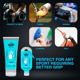Power Beast long-lasting grip promotes steady handling with dry hands.