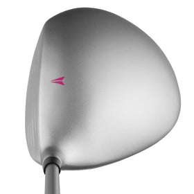 Graphite shaft and soft grip highlight lightweight setup for easy swings.