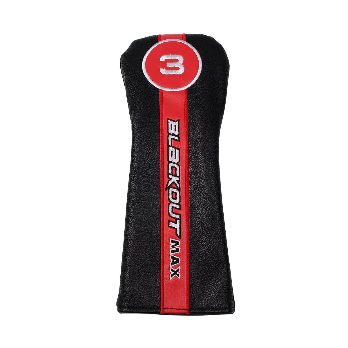 Powerbilt TPS Blackout Max retro headcover protecting the 3 Wood in transit