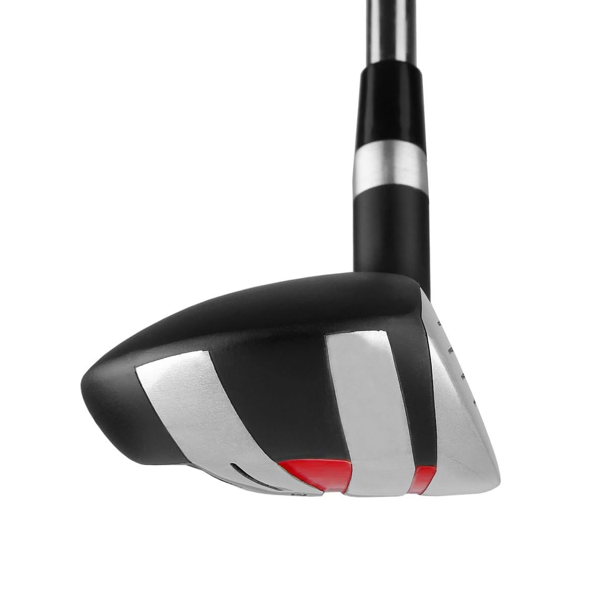 Powerbilt TPS Blackout Max hybrid head detail shows forged alloy construction.