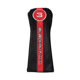 Powerbilt Blackout Max retro headcover protects the club between rounds
