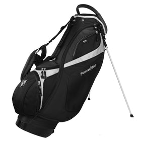 Powerbilt TPS Dunes 14-way top keeps clubs organized for quick access on the course.