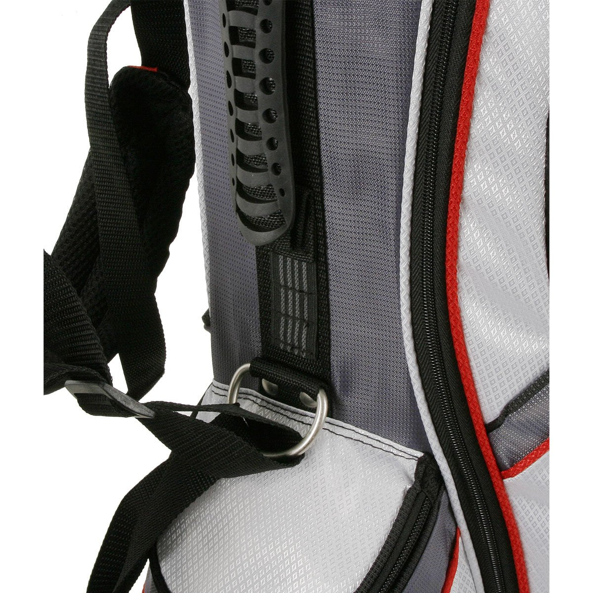 Powerbilt TPS Dunes interior with full-length dividers protecting graphite shafts