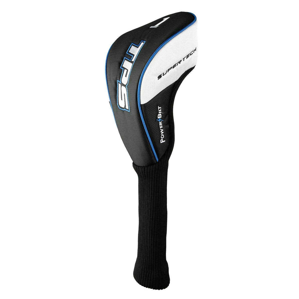 Powerbilt TPS Supertech driver head cover protecting the club during travel