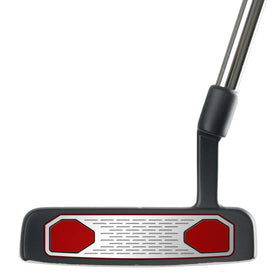 PowerBilt TPS X-Type M600 putter face view shows soft grooved insert for smooth roll
