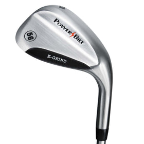 Powerbilt X-Grind Gap Wedge 52° with satin finish for versatile short game.