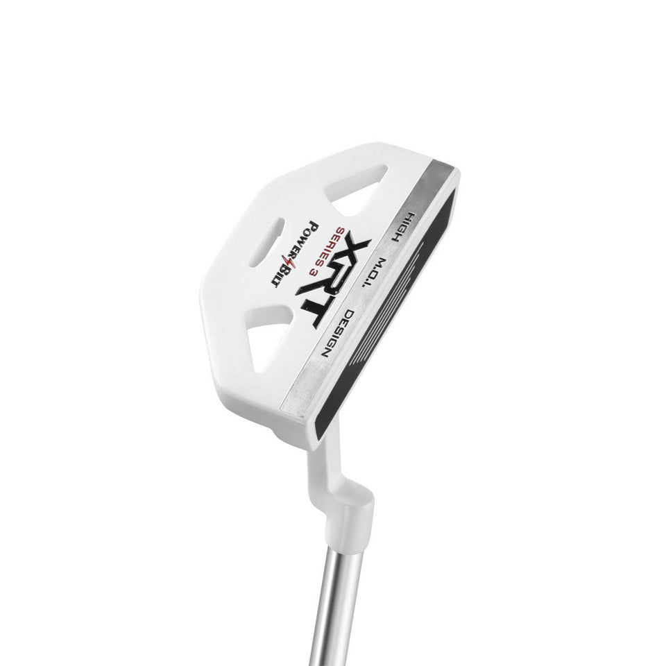 Powerbilt XRT Series 3 nano white mid mallet putter right hand 35 inch aligned for stability