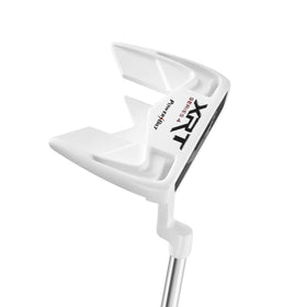 Powerbilt XRT Series 4 nano white mallet putter visual 1: stable MOI for accurate rolls