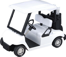 PowerTRC diecast golf carts serve as elegant party favors and decor accents.