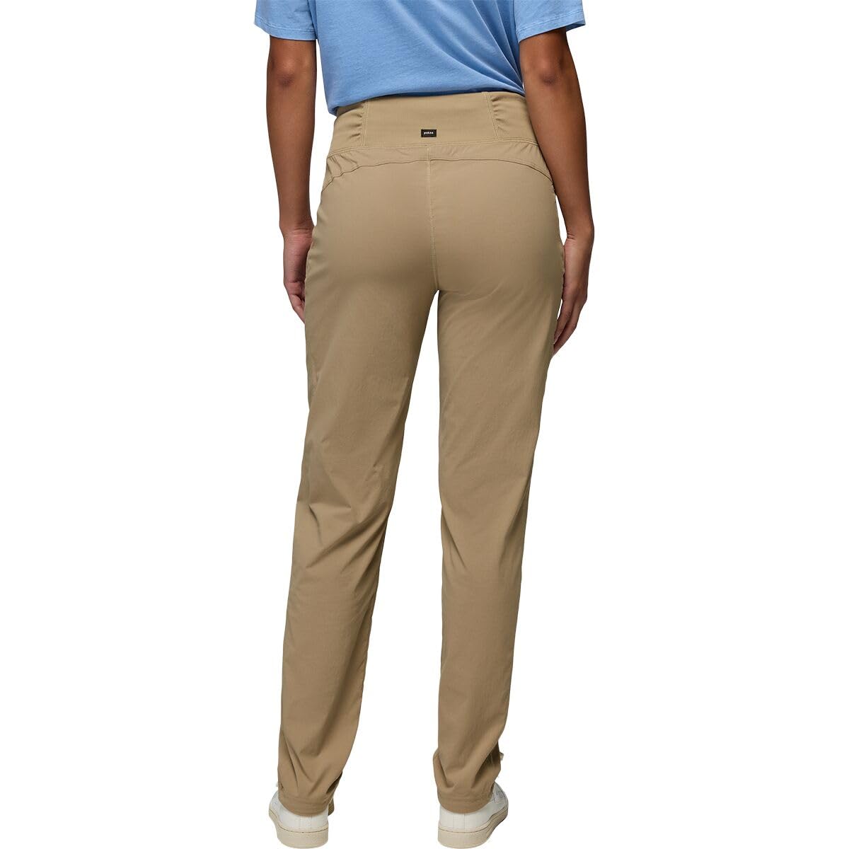 PrAna Koen Daily Pant Sandbar side seam silhouette