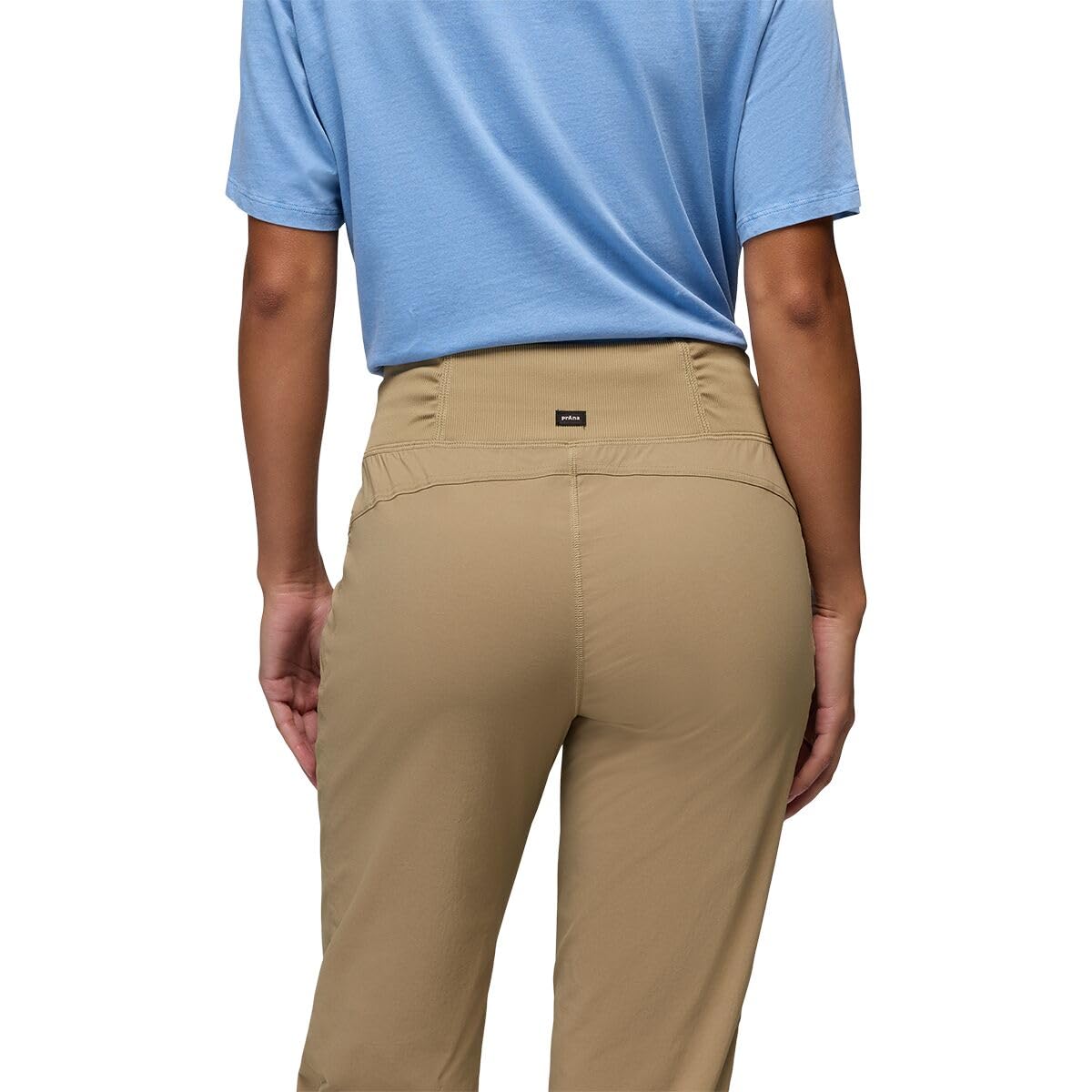 PrAna Koen Daily Pants concealed zip pocket keeps valuables secure