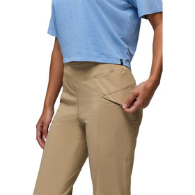 PrAna Koen Daily Pants sandbar back view highlights clean silhouette and pocket access