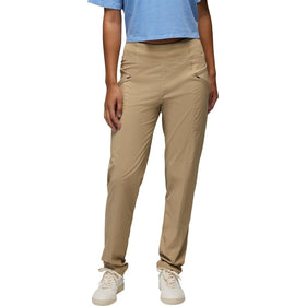 prAna Koen Daily Pants Sandbar front view with secure pocket and clean silhouette.