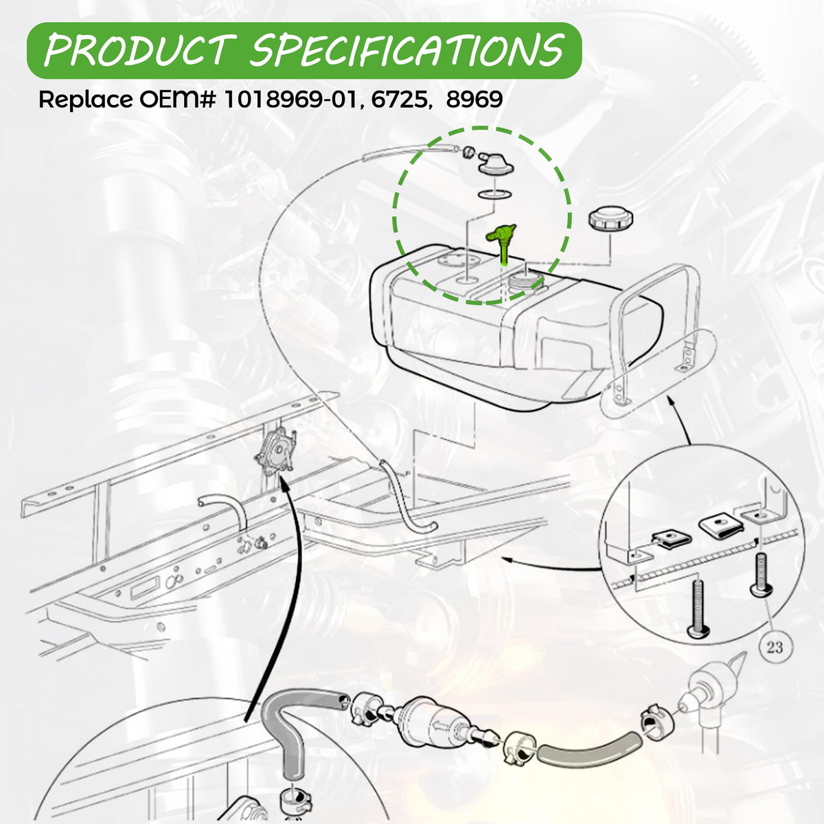 Precise flow control design supports varying engine demands