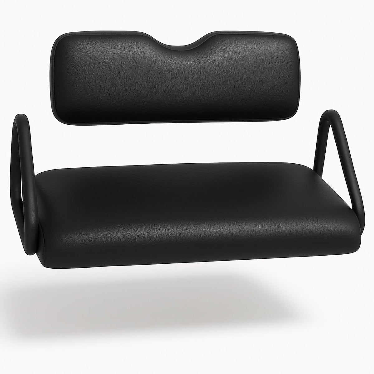 Prefer Warehouse E-Z-Go TXT seat cover front view in durable marine-grade vinyl.