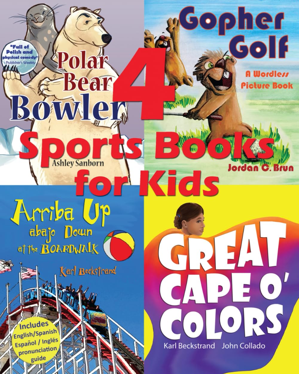 Premio 4-sports-books-for-kids cover invites beginner readers to explore sports
