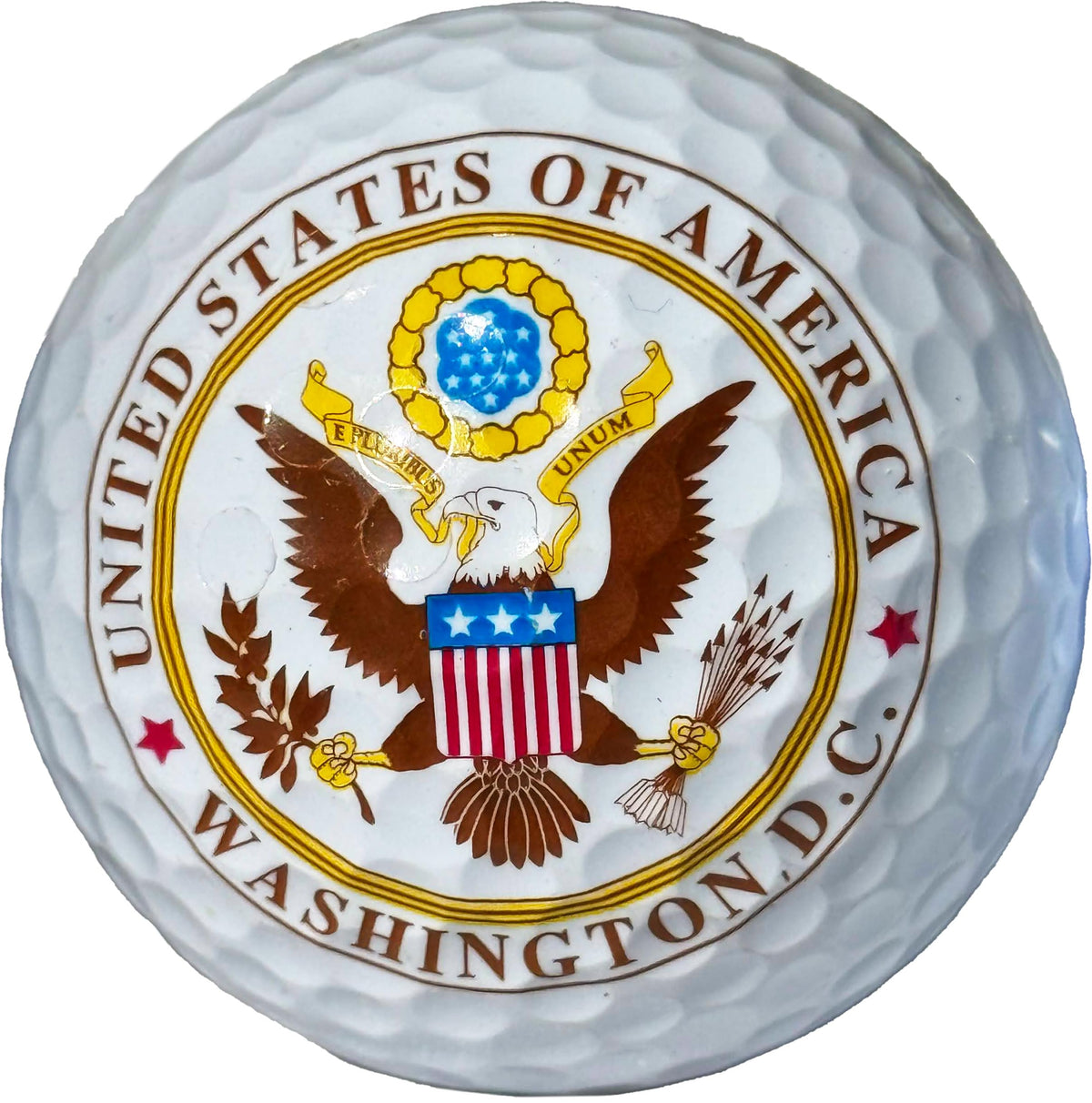 President Souvenirs 3-ball gift set box for gifting.