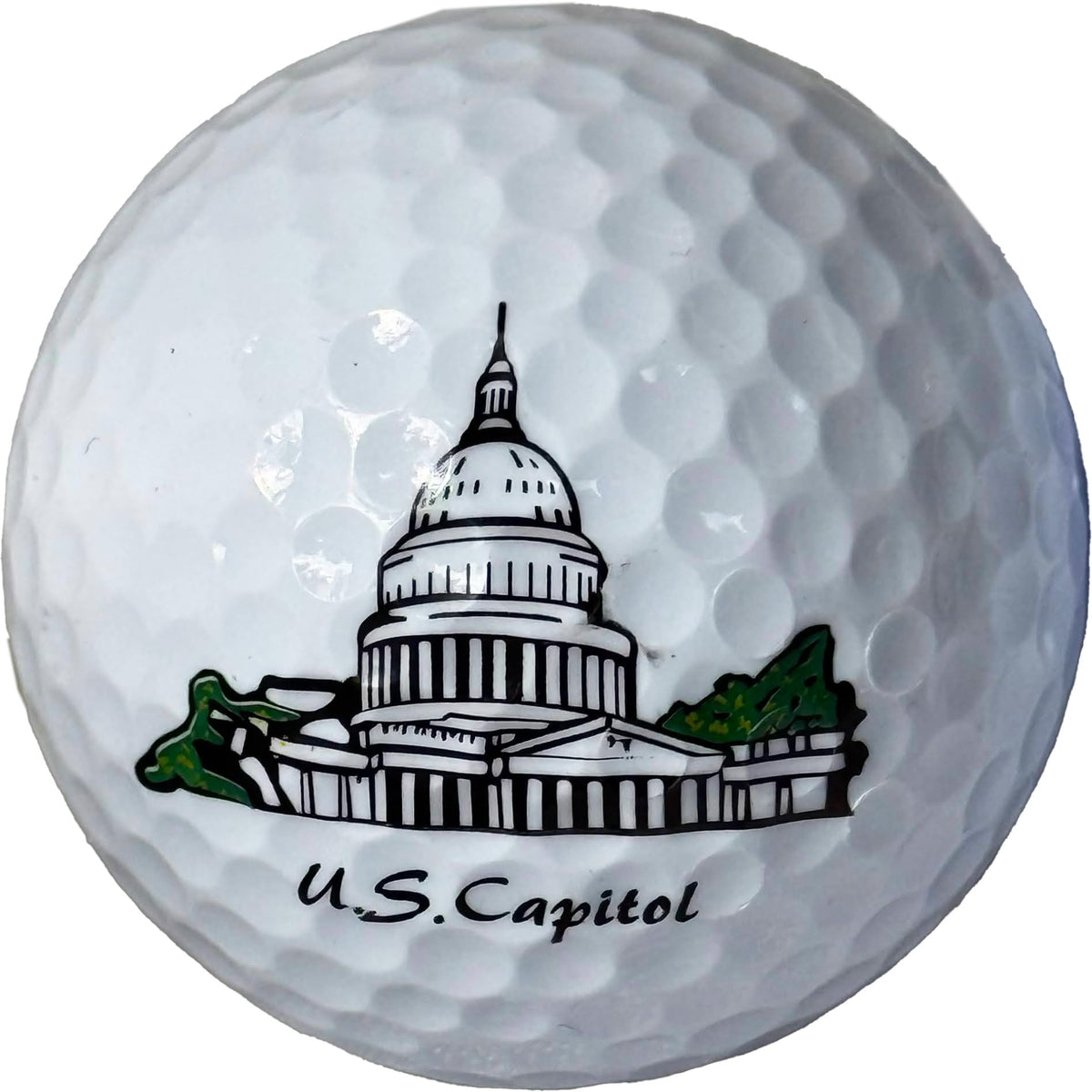 President Souvenirs Presidential Seal golf ball elevates any collection.