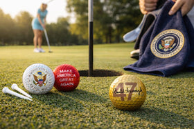 President Souvenirs golf set on-course-ready and display-worthy for collectors