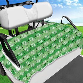 PRESSINART golf cart seat towel with music note pattern for stylish comfort