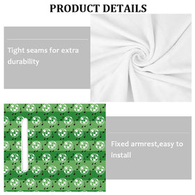 PRESSINART universal-fit towel covers two-seat carts securely for EZGO, Yamaha, and Club Car
