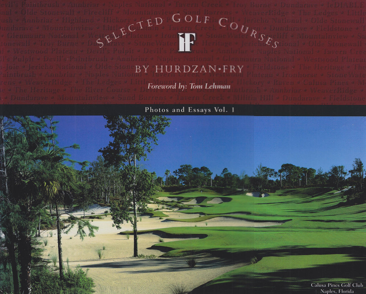 Pressworks Selected Golf Courses cover photo showcases premium golf imagery for enthusiasts.