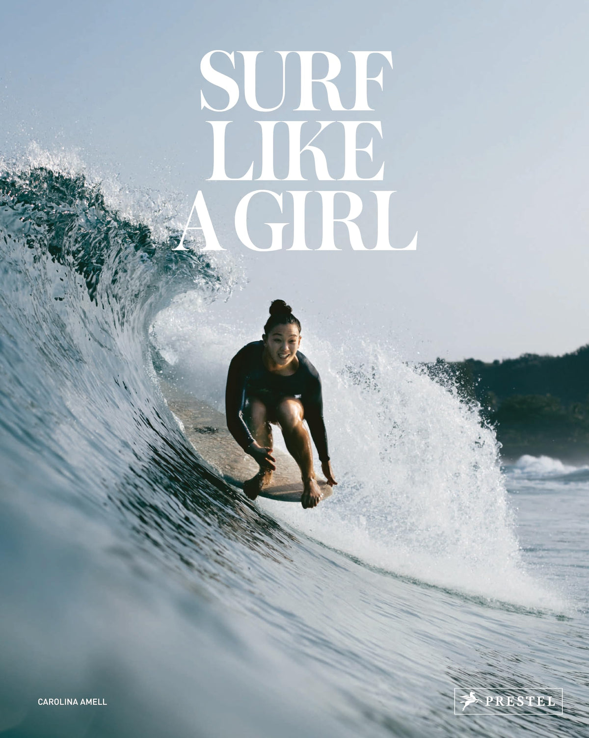 Prestel Surf Like a Girl cover image featuring diverse surfers, inspiring possibility for every reader.