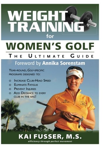 Price World Publishing weight training for women's golf cover, illustrating a year-round program for stronger, more supported swings.