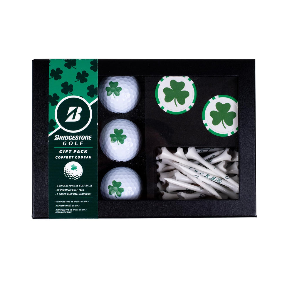 PrideSports Bridgestone e6 golf balls shown for enhanced distance and softer feel.