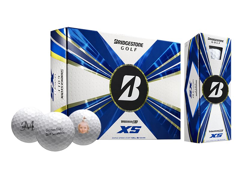 PrideSports Bridgestone Tour XS logo imprint golf ball for quick on-course ID