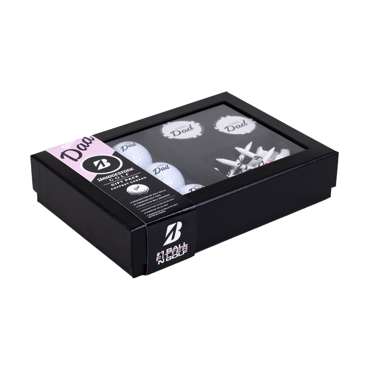 PrideSports plastic tees and poker chip markers for easy marking and longer drives.