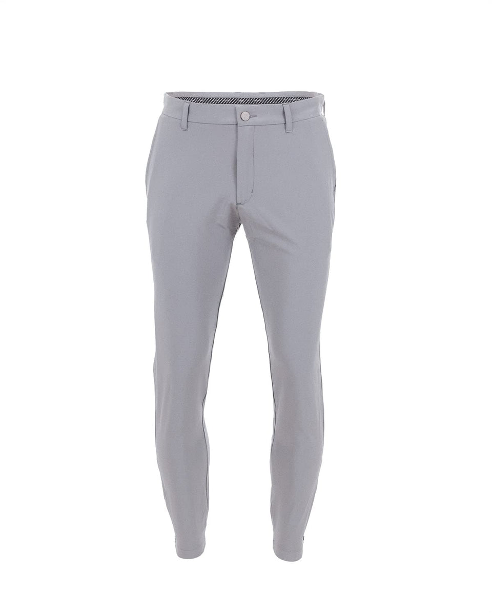 Primo Golf Jogger shown with lightweight four-way stretch and belt loops for flexible on-course movement.