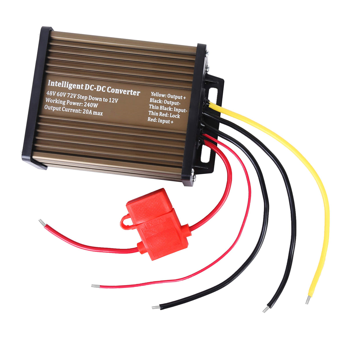 Pro Chaser DC-DC converter extension harness with wiring included