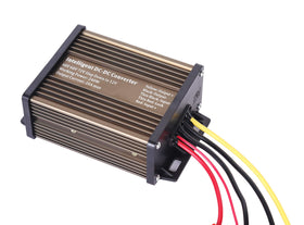 Pro Chaser DC-DC converter front view powering 12V accessories for an electric scooter