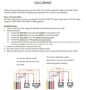 Pro Chaser DC-DC converter heat sink demonstrates efficient cooling during use.