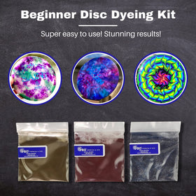 PRO Chemical Disc Dye Clear Orange powder creates vibrant, high-contrast patterns.