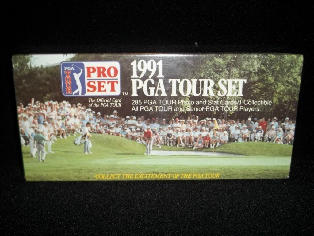 Pro Set PGA Tour Golf 1991 complete factory set for collectors and display