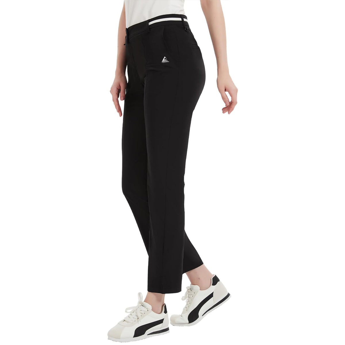 Pro X Gear women's golf pants with pockets for secure on-course storage.