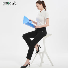 Pro X Gear wrinkle-resistant fabric keeps creases away throughout the day.