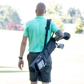 ProActive Sports 5-inch Sunday bag keeps divot tools organized.
