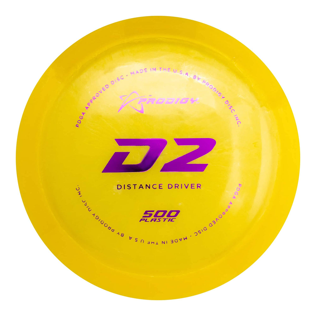 Prodigy Disc 500 D2 backhand throws follow a consistent flight path.