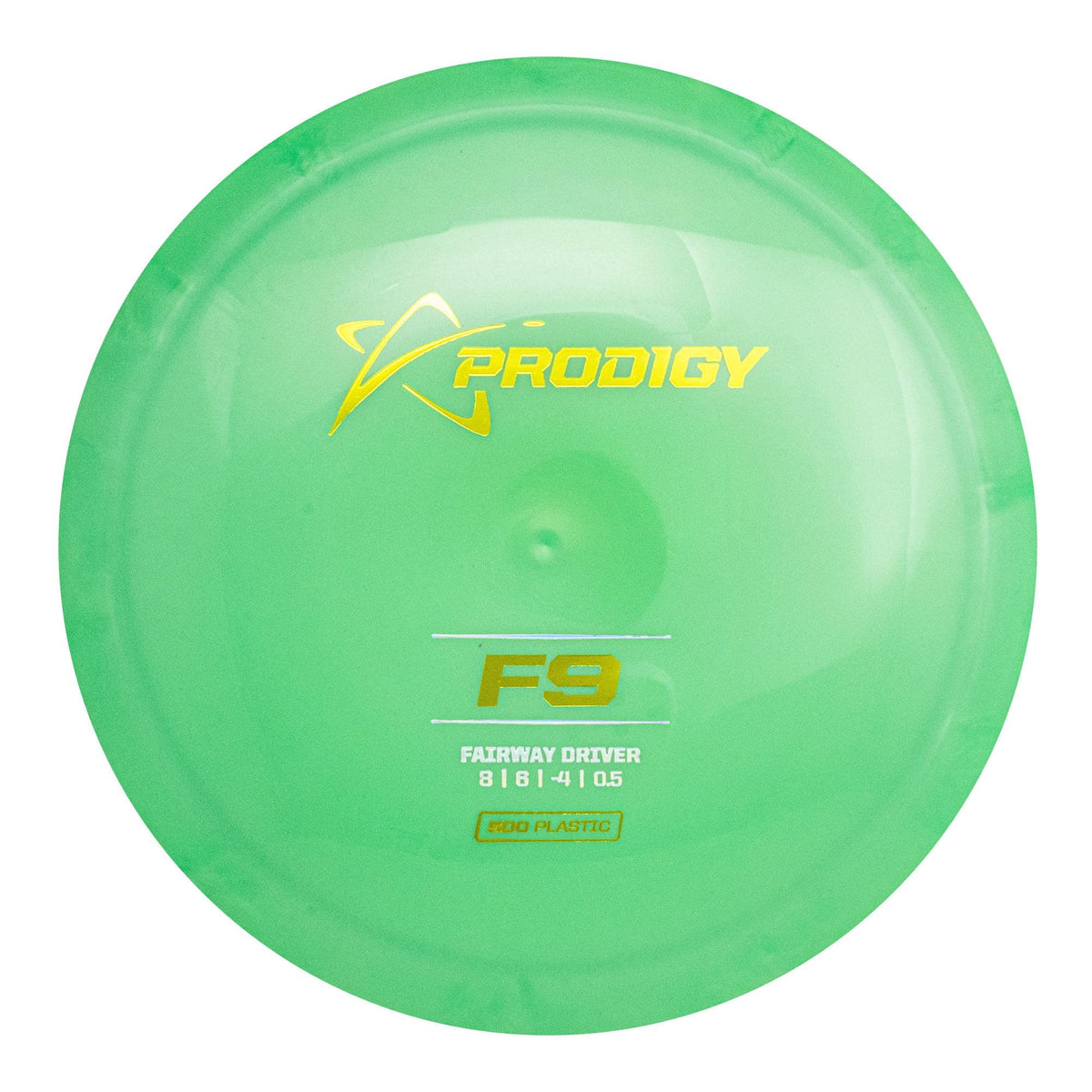 Prodigy Disc 500 F9 back view highlighting easy distance for new players