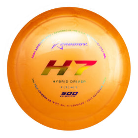 Prodigy Disc H7 beginner-friendly design showcasing forgiving glide for learning shots.
