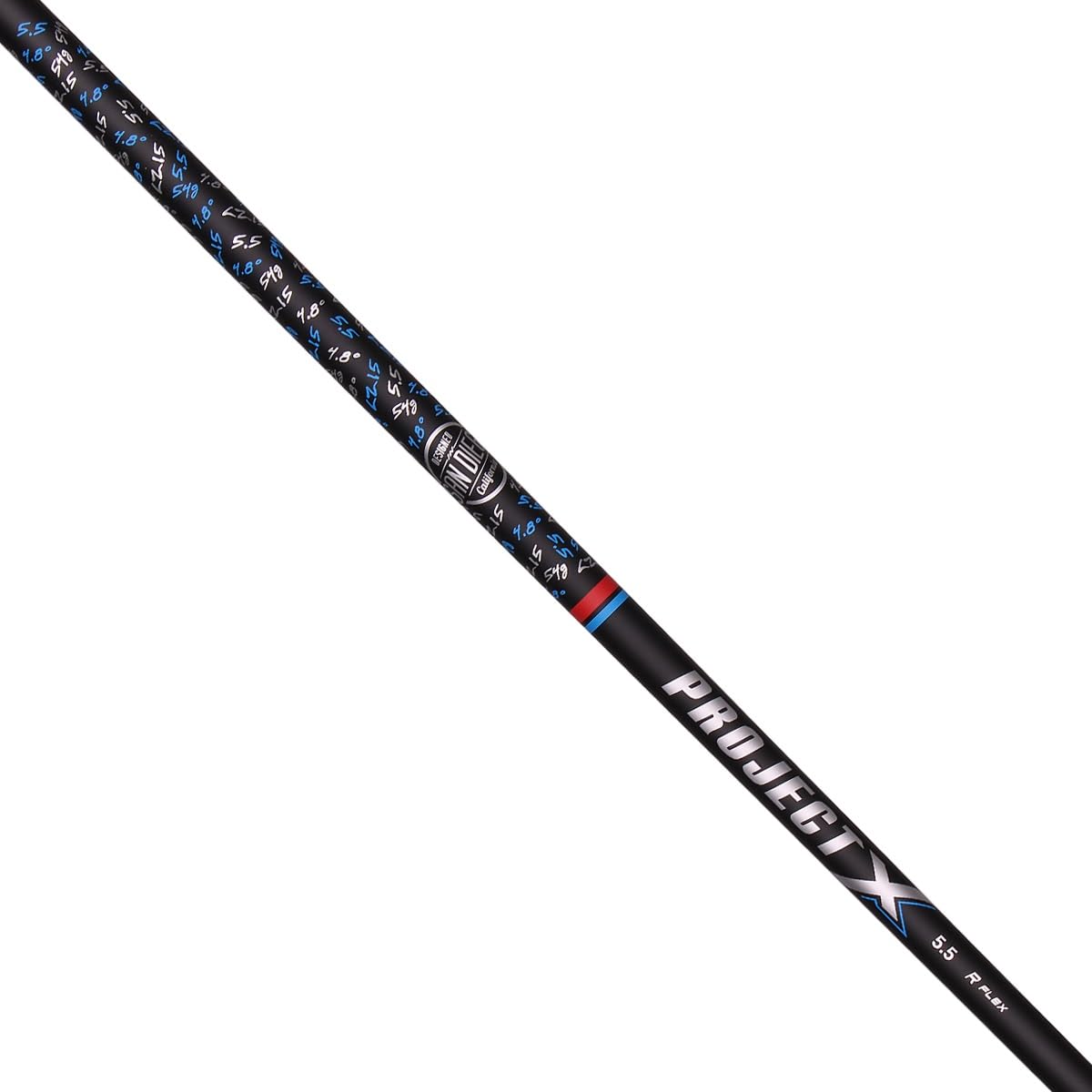 Project X LZ graphite driver shaft close-up emphasizing stability for precise ball control.